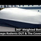 CoverSeal Heavy-Duty Weighted Car Cover - Superior Rodent Protection